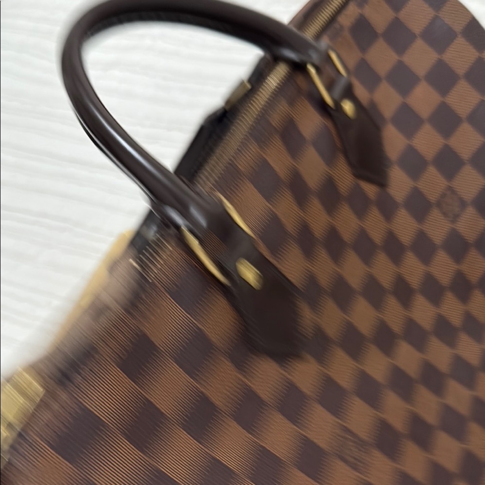 Louis Vuitton Dark Brown Checkered Duffel Bag - Picture 11 of 16